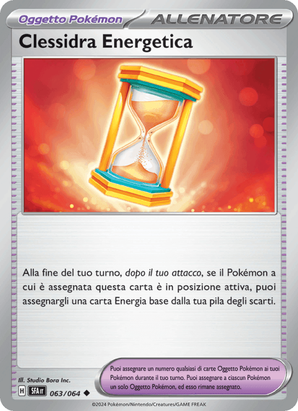 Clessidra Energetica, card 063 from Segreto Fiabesco
