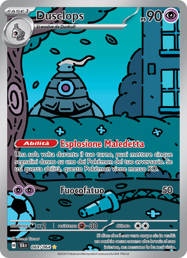 Dusclops, carta 069 de Segreto Fiabesco