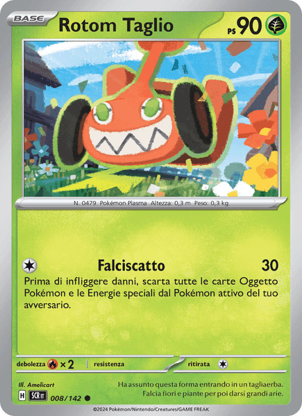 Rotom Taglio, carta 008 di Corona Astrale