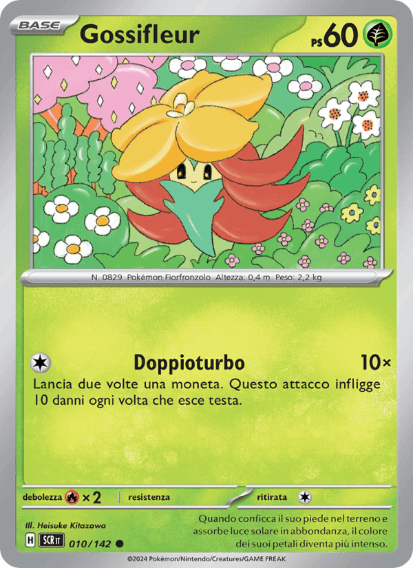 Gossifleur, carta 010 di Corona Astrale