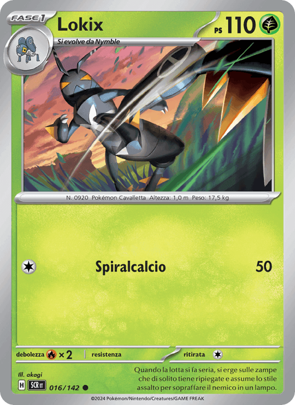 Lokix, carta 016 di Corona Astrale