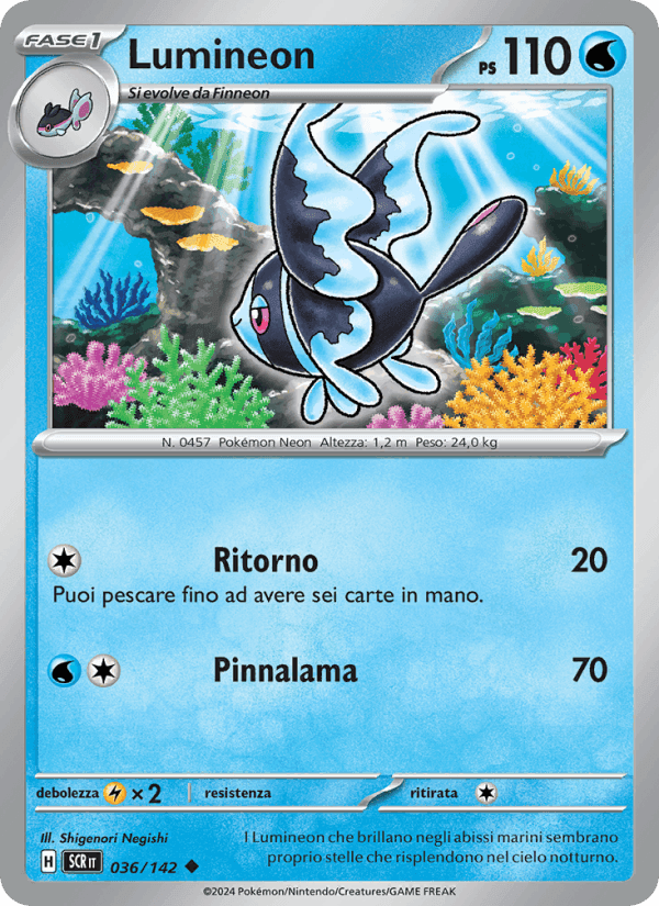 Lumineon, carta 036 di Corona Astrale