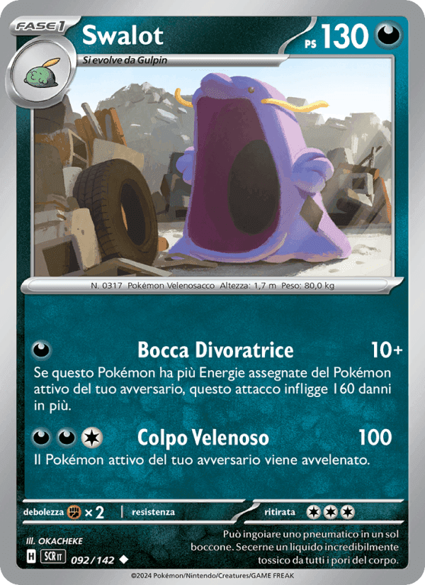 Swalot, carta 092 de Corona Astrale