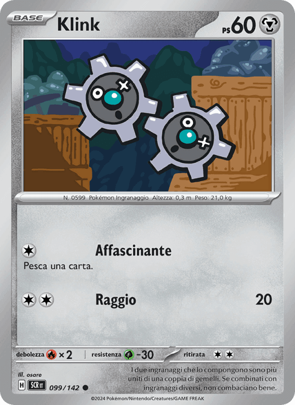 Klink, carta 099 di Corona Astrale