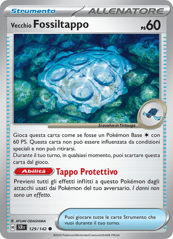 Vecchio Fossiltappo, card 129 from Corona Astrale