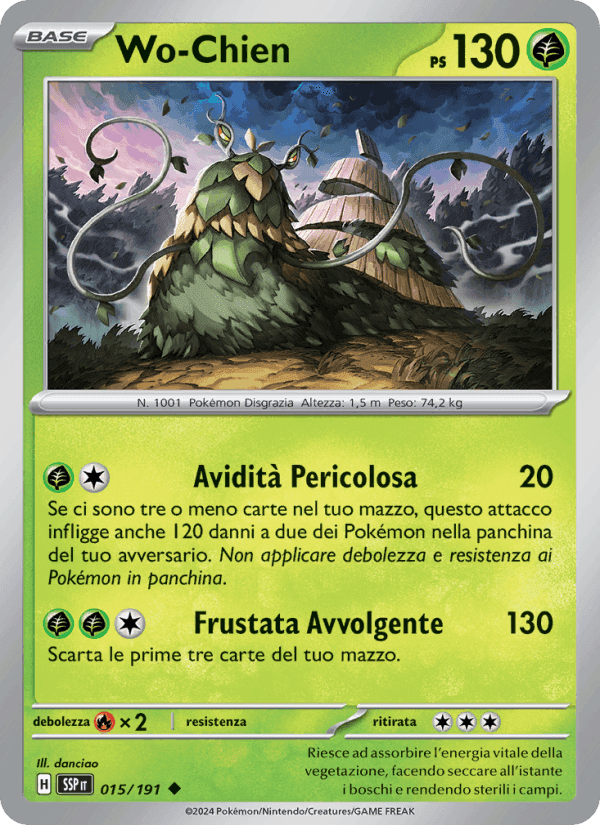 Wo-Chien, carte 015 de Scintille Folgoranti