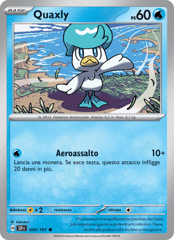 Quaxly, carte 050 de Scintille Folgoranti