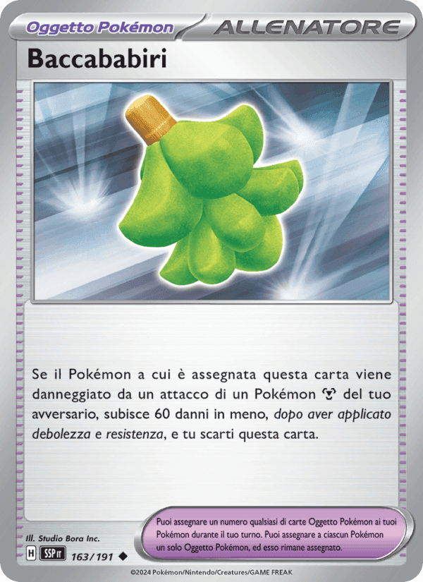 Baccababiri, card 163 from Scintille Folgoranti