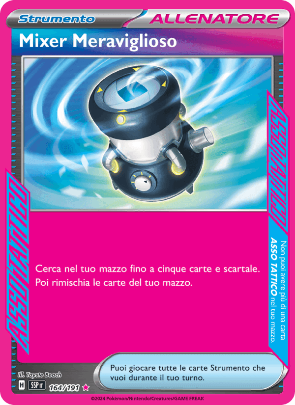 Mixer Meraviglioso, card 164 from Scintille Folgoranti