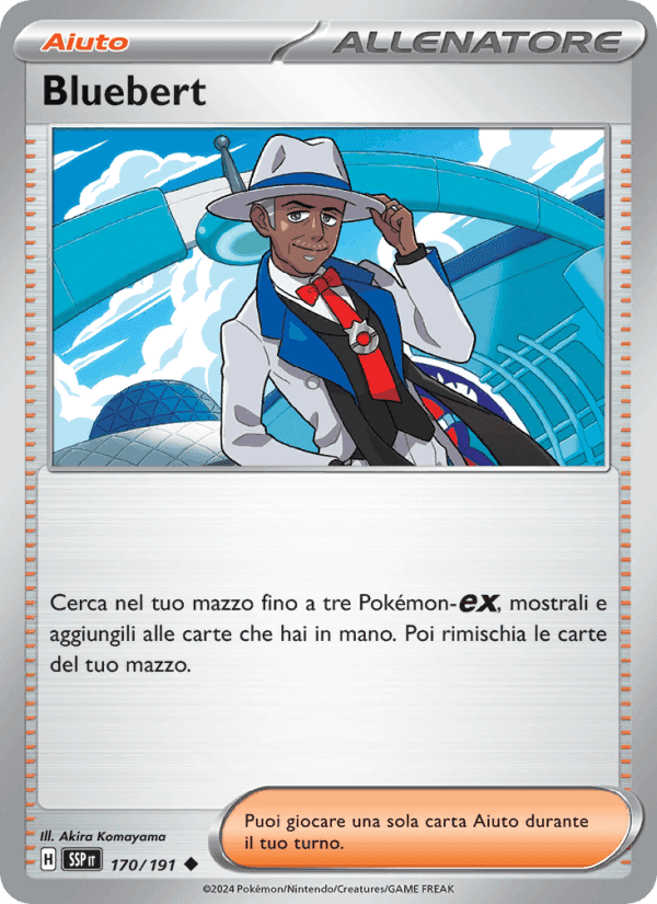Bluebert, carta 170 di Scintille Folgoranti