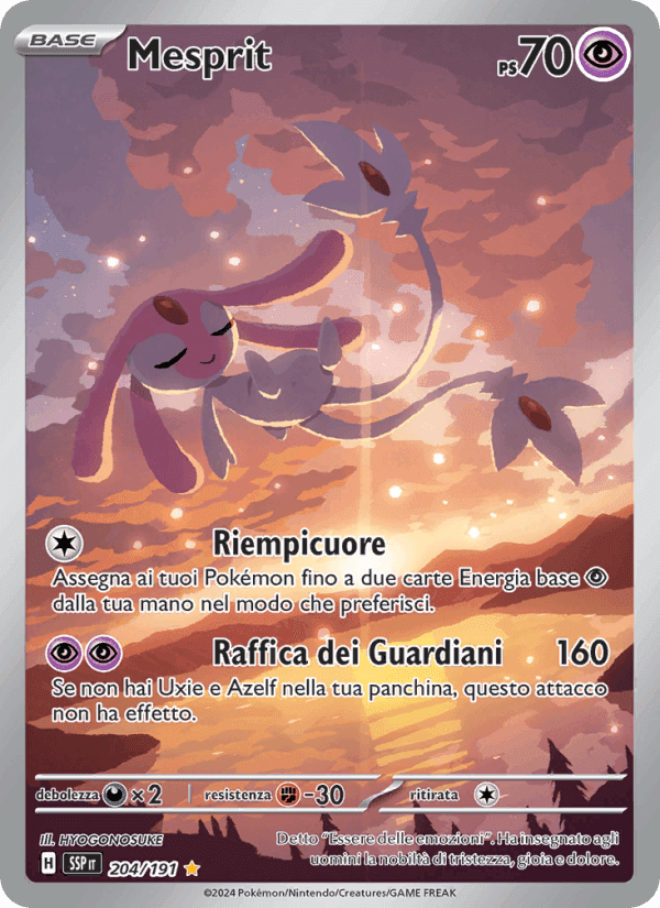 Mesprit, carta 204 de Scintille Folgoranti