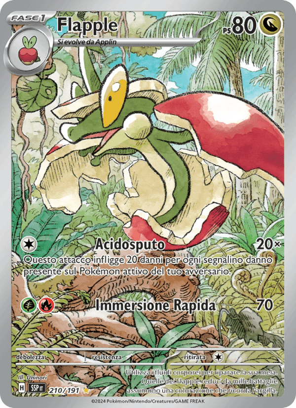 Scintille Folgoranti の 210 番、Flapple