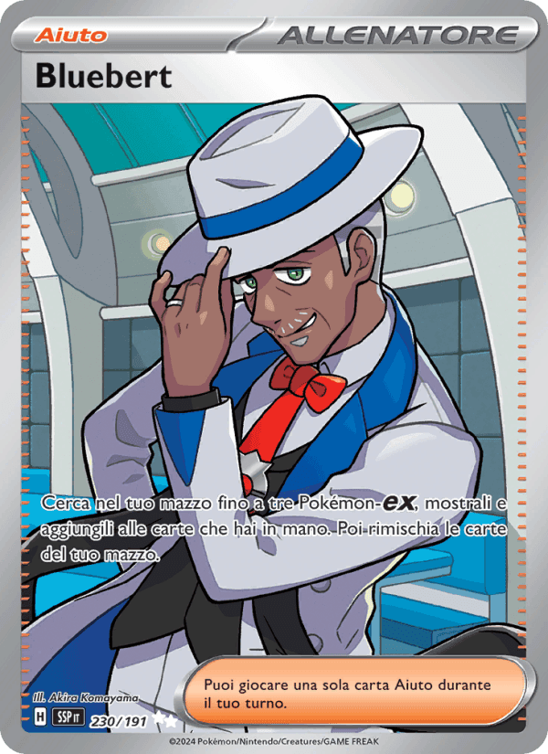 Bluebert, carta 230 di Scintille Folgoranti