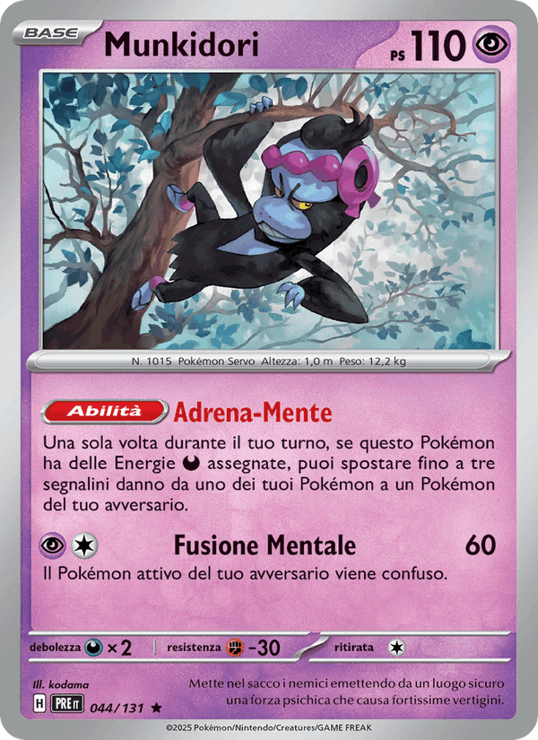Munkidori, carta 044 di Evoluzioni Prismatiche