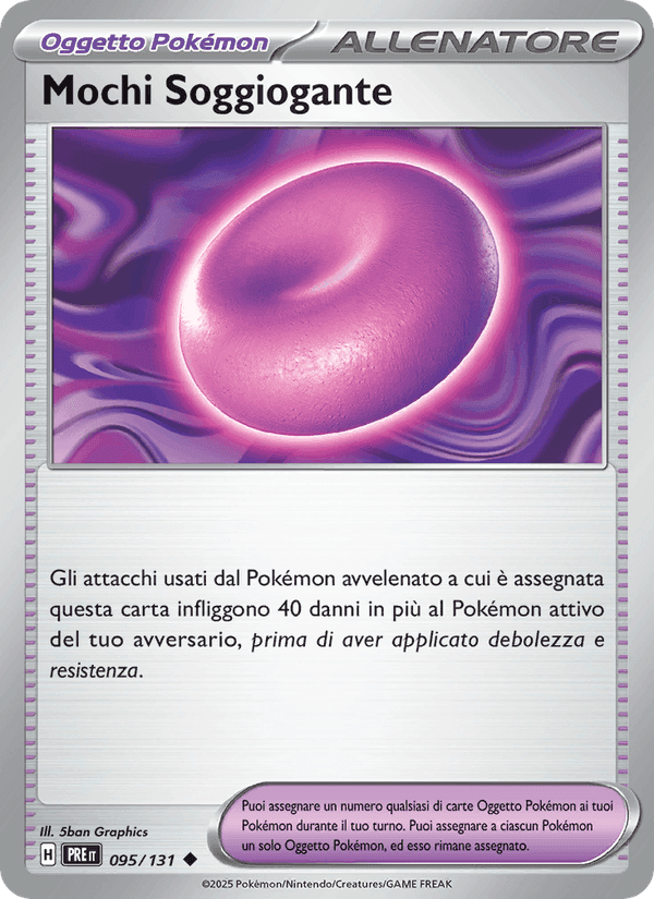 Mochi Soggiogante, carta 095 di Evoluzioni Prismatiche