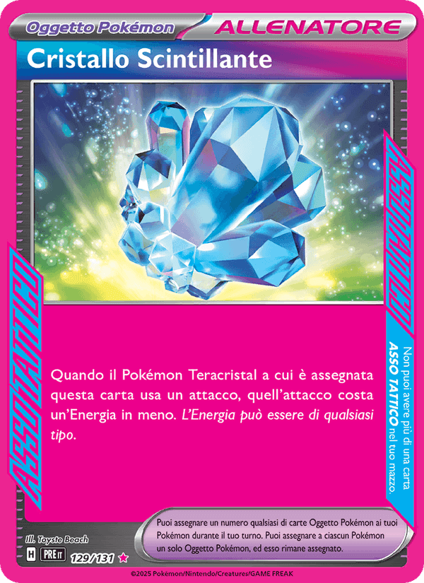 Cristallo Scintillante, card 129 from Evoluzioni Prismatiche