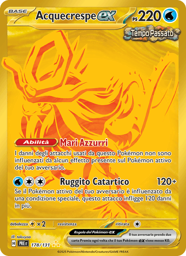 Acquecrespe-ex, carta 178 di Evoluzioni Prismatiche