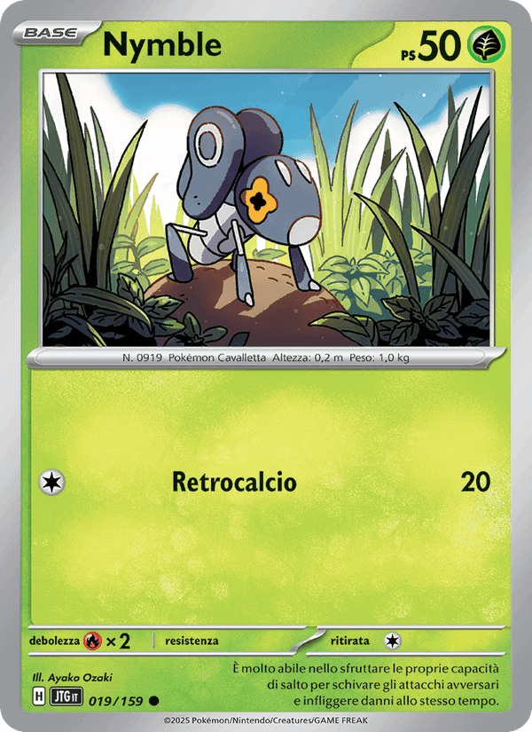 Nymble, carta 019 di Avventure Insieme
