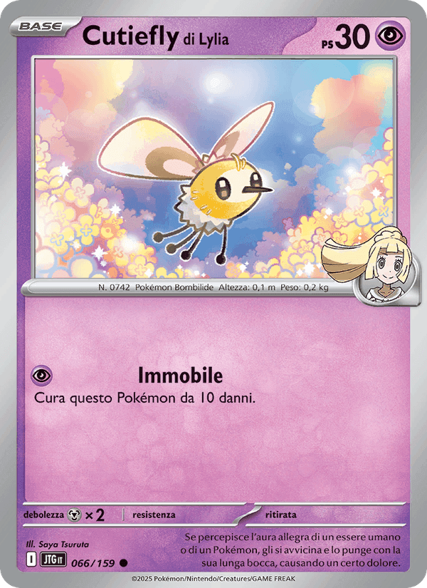 Cutiefly di Lylia, carta 066 di Avventure Insieme