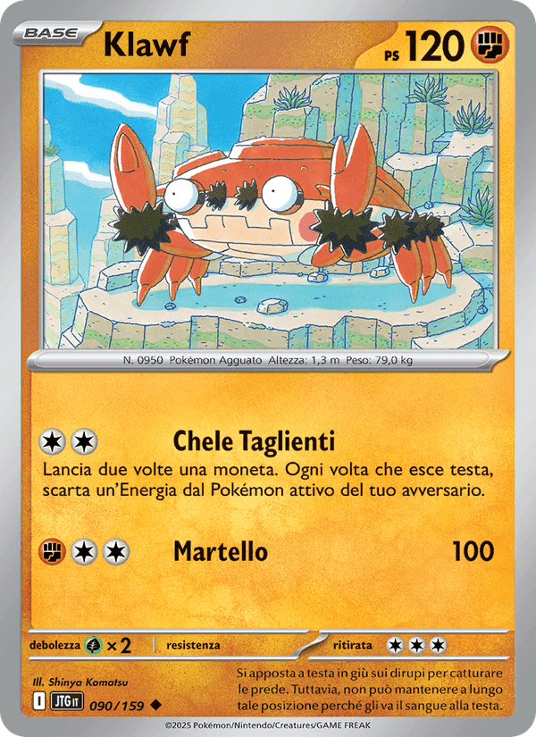 Klawf, carta 090 di Avventure Insieme