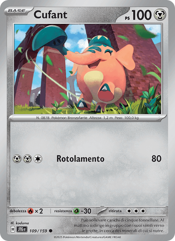 Cufant, carta 109 di Avventure Insieme
