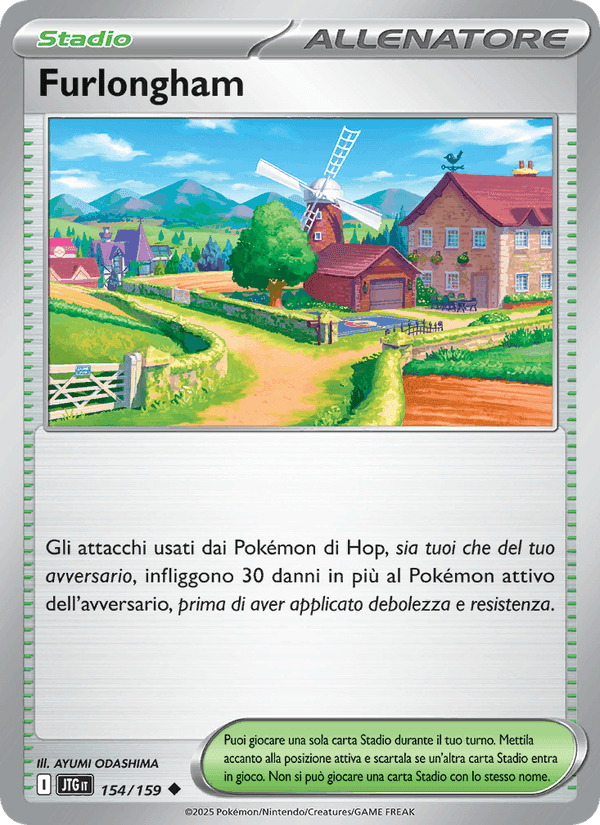 Furlongham, carta 154 di Avventure Insieme