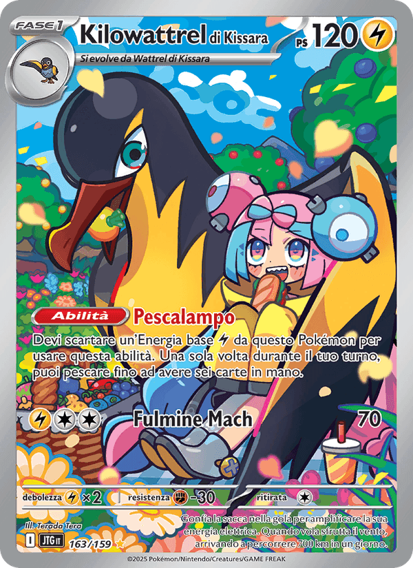 Kilowattrel di Kissara, card 163 from Avventure Insieme