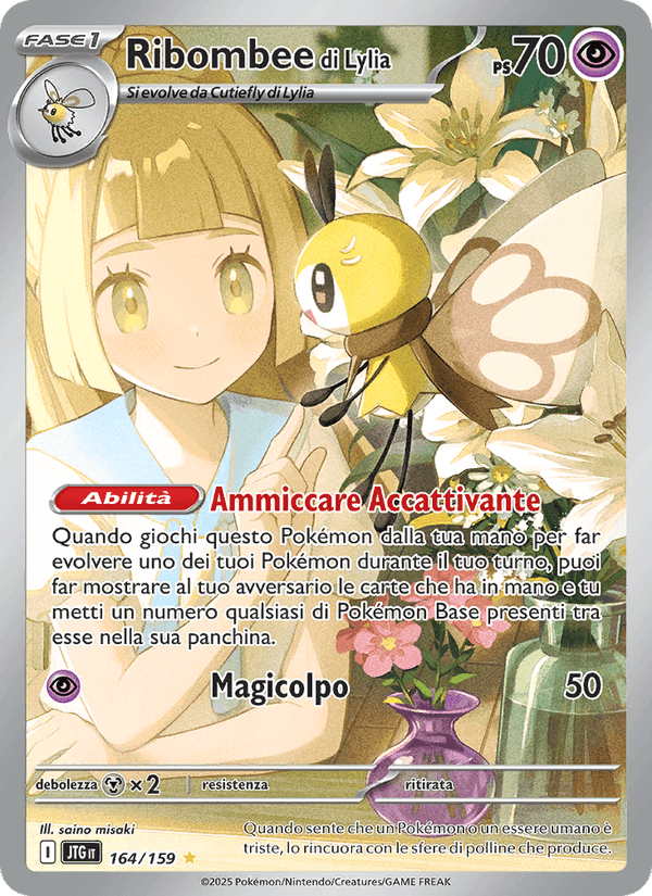 Ribombee di Lylia, carte 164 de Avventure Insieme