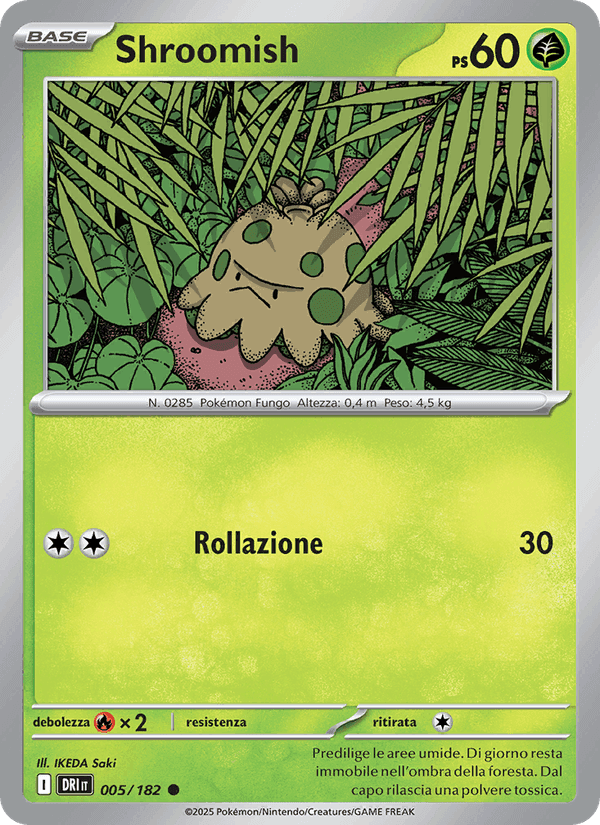 Shroomish, carta 005 di Rivali Predestinati