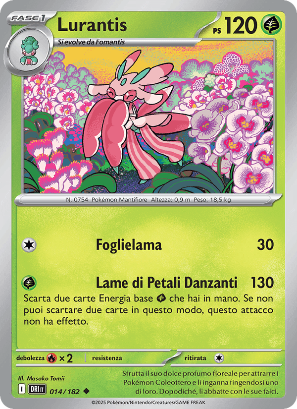 Lurantis, card 014 from Rivali Predestinati