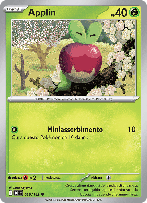 Applin, carte 016 de Rivali Predestinati