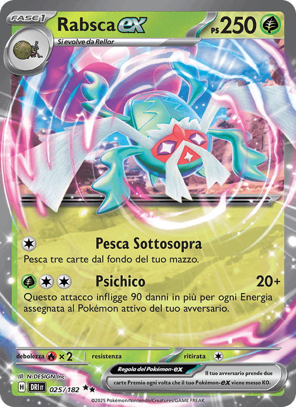 Rabsca-ex, carta 025 di Rivali Predestinati