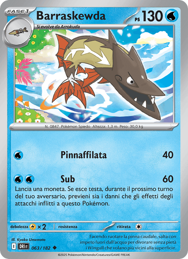 Barraskewda, carta 063 di Rivali Predestinati