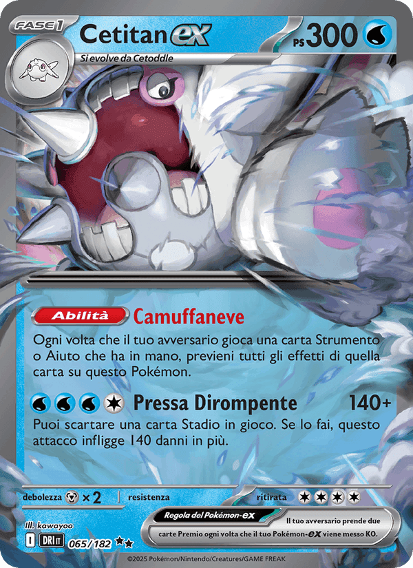 Cetitan-ex, carta 065 di Rivali Predestinati
