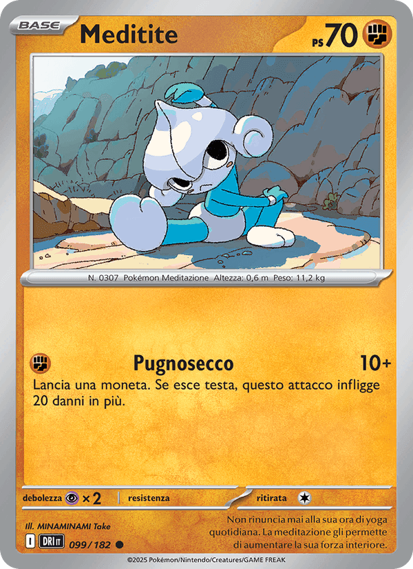 Meditite, carta 099 di Rivali Predestinati