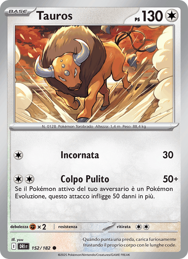 Tauros, carta 152 di Rivali Predestinati