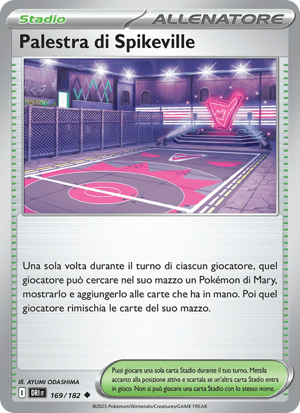 Rivali Predestinati の 169 番、Palestra di Spikeville