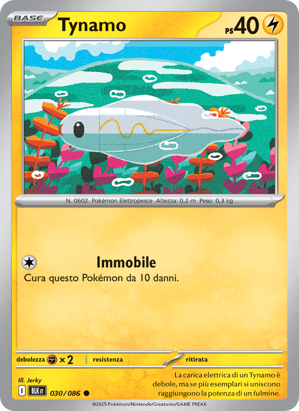 Tynamo, carta 030 di Luce Nera