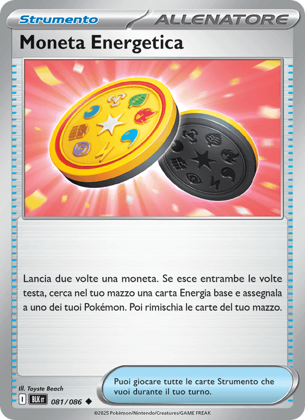 Moneta Energetica, carta 081 di Luce Nera