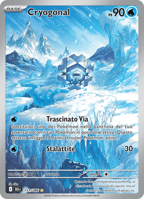 Cryogonal, carte 111 de Luce Nera
