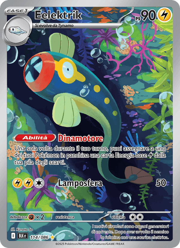 Eelektrik, card 114 from Luce Nera