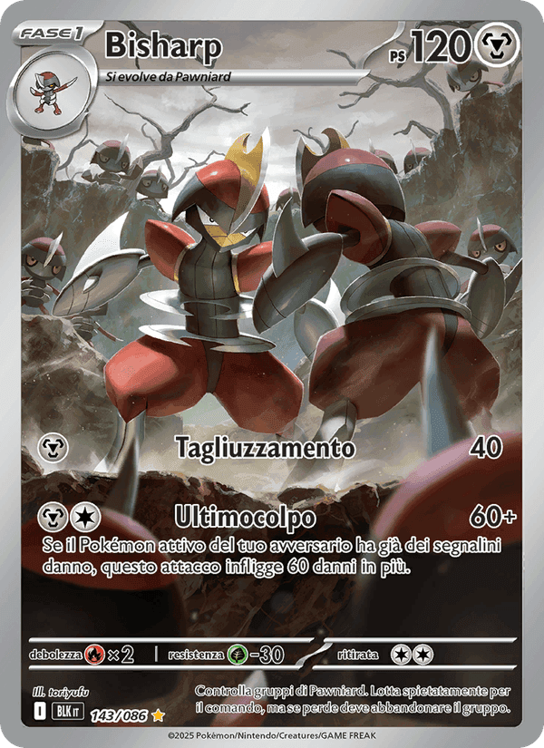 Bisharp, card 143 from Luce Nera