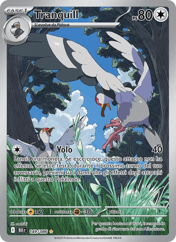 Tranquill, carta 149 di Luce Nera