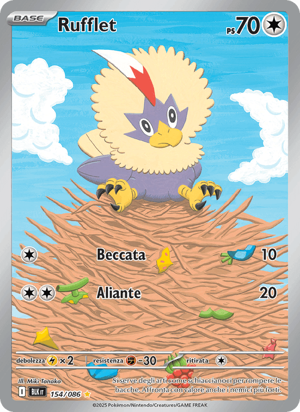 Rufflet, carte 154 de Luce Nera