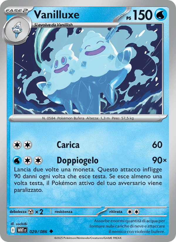 Vanilluxe, carta 029 de Fuoco Bianco