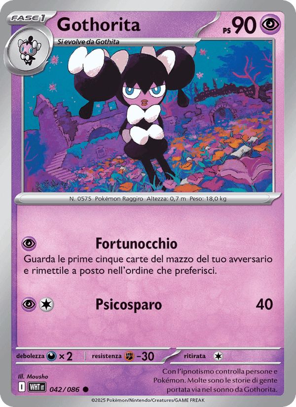 Gothorita, carta 042 di Fuoco Bianco