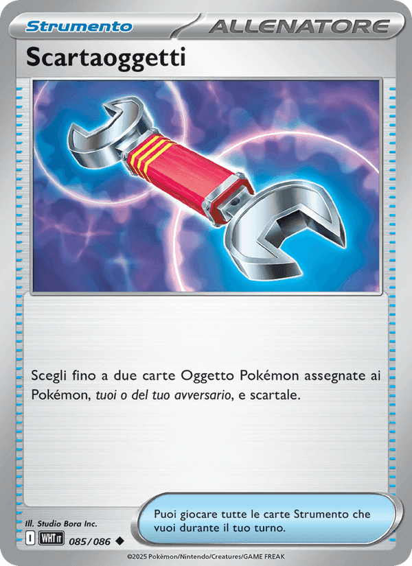 Scartaoggetti, carta 085 di Fuoco Bianco