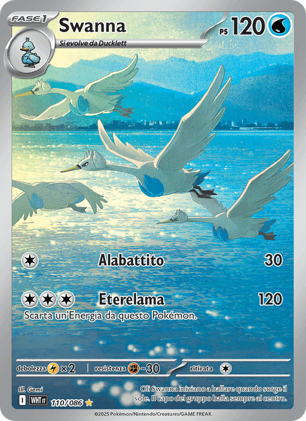Swanna, carte 110 de Fuoco Bianco