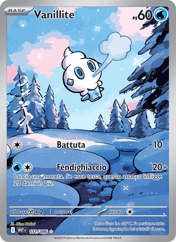 Vanillite, carta 111 de Fuoco Bianco