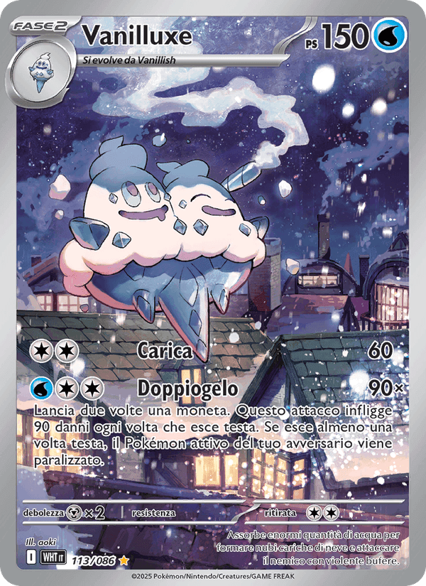 Vanilluxe, carta 113 de Fuoco Bianco